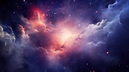 Obraz na płótnie Canvas Colorful galaxy in space