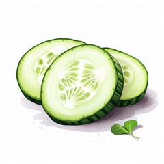 Cucumber slice