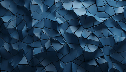 3D blue textured background