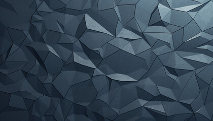 3D geometric background dark blue 