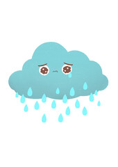 This is use for education of weather chart. Rainy day.