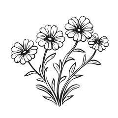 line drawing, line art png, line art prints, spring clipart, line art rose, rose clipart, floral svg, flower png, wildflower svg, flower clipart, bouquet svg, tattoo svg, line art, svg files, svg file