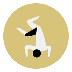 Breaking competition icon. Sport sign.
