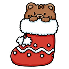 Christmas themed decorative stickers