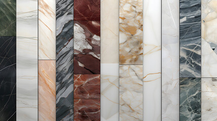 Magazine Collage Background Texture marble texture. Generative Ai.