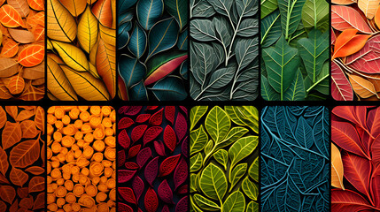 Natural patterns for design art work. Generative Ai.