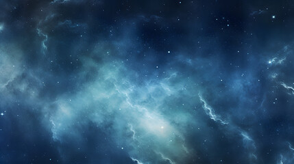 Panorama milky way galaxy with stars and space dust in the universe. Generative Ai.
