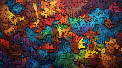 jigsaw wallpaper