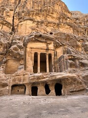 Al Khazneh canyon in Petra (Rose City), Jordan,
Little Petra, in Jordan, aka Sík Al-Bárid,
WADI MUSA, Valley, Moses, Valley
