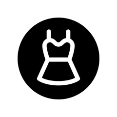 dress glyph icon