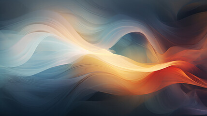 Abstract digital line and wave background