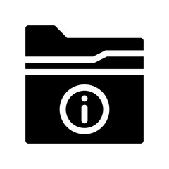 folder glyph icon