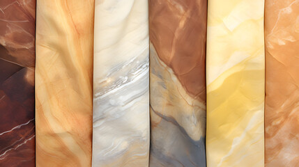 Textures of fabrics dyed with natural dyes marble texture. Generative Ai