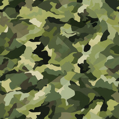 Fototapeta premium Army and military camouflage texture pattern background.