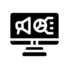computer glyph icon