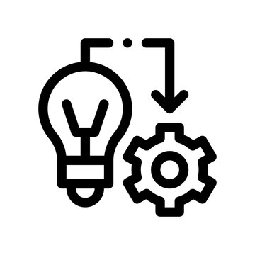 implementation line icon
