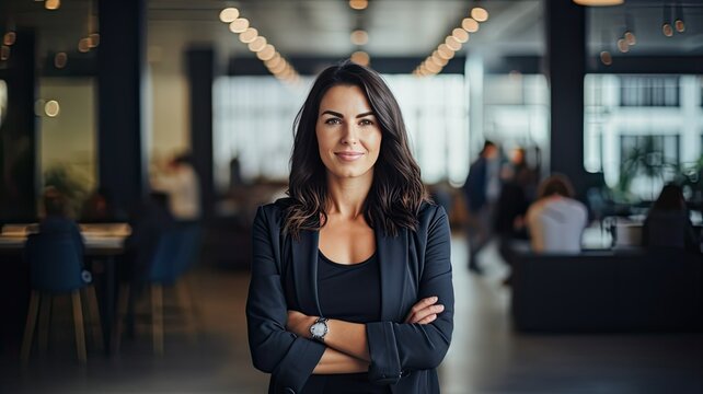 Portrait of a female community manager. International Community Manager Day