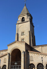 Fototapeta na wymiar Church of San Pedro in the city of Gijon (Asturias, Spain)