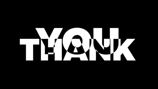 Thank you, graphic element. Flash banner design 4k animation.