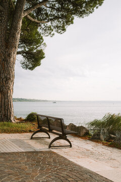 Promenade am Gardasee in Bardolino