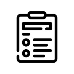 Obraz premium writing line icon