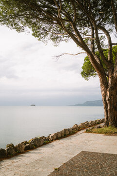 Promenade am Gardasee in Bardolino