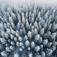 Beautiful winter season 8K HD photography