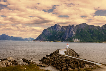 norwegian seascape