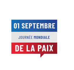 journée mondiale de la paix le premier janvier