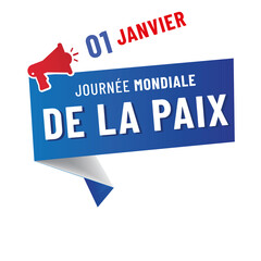 journée mondiale de la paix le premier janvier