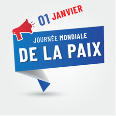 journée mondiale de la paix le premier janvier