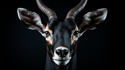portrait of an antelope