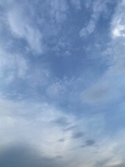 Obraz premium blue sky with clouds