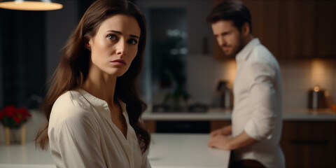 Obraz premium family quarrel