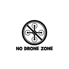  No drone zone icon isolated on transparent background