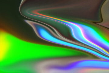 Holographic Iridescent Dreamy Trendy Background. Can be used as a background for wallpapers, posters,cards,invitations, brochure, flyer, poster design, wallpaper, mobile screen, websites. Digital art