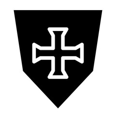 Obraz premium shield glyph
