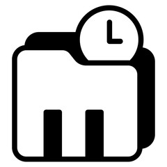 Obraz premium history folder dualtone