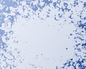 Background, blue and white, splashes and textures.