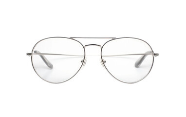 Good Looking Clear Glasses Isolated on Transparent Background PNG.