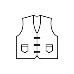 Vest icon vector design templates simple and modern