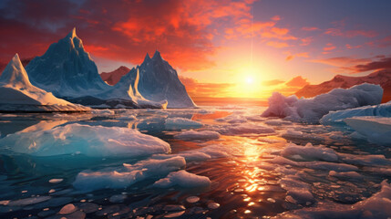 Planet warming a symbolic image emphasizing the urgency to address climate change.