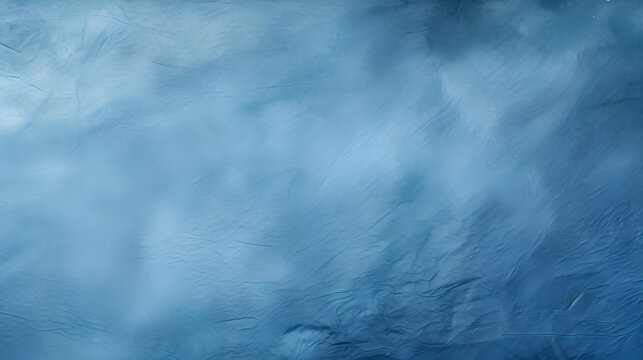 abstract blue wall or blue paper texture. generative AI.