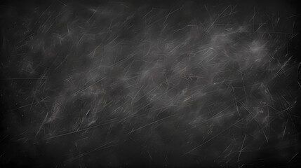 Abstract Chalk rubbed out on blackboard or chalkboard texture. clean school board for background. generative AI.