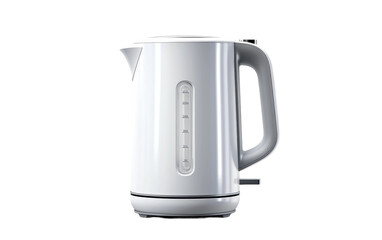 Digital Smart Kettle Isolated on Transparent Background PNG.