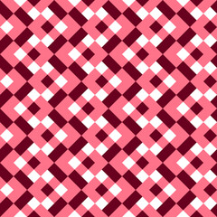 Seamless pattern with geometric motifs in 3 colors