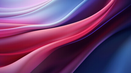 Fototapeta premium Abstract soft fabric smooth curve shape decorate textile background.
