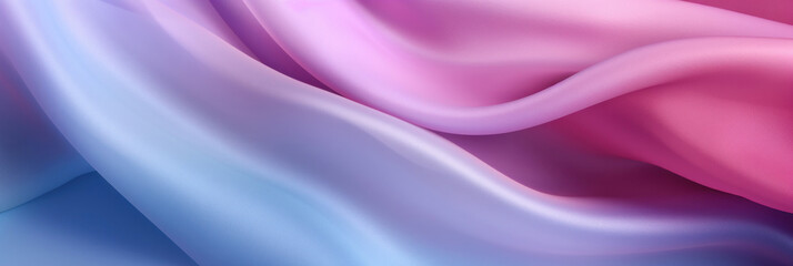 Obraz premium Abstract soft fabric smooth curve shape decorate textile background.