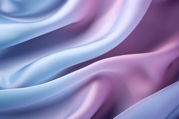 Abstract soft fabric smooth curve shape decorate textile background.