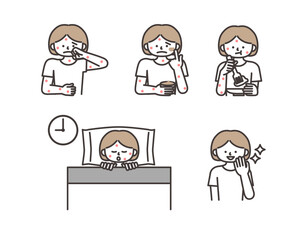 肌が荒れてから治るまで